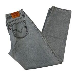 Levi Strauss 550 Relaxed Fit Tapered Leg Jeans Mens Size 10 L Blue Denim